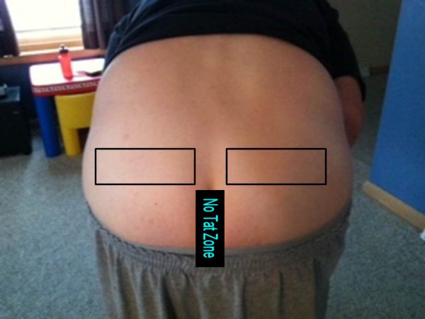 tattoo his butt