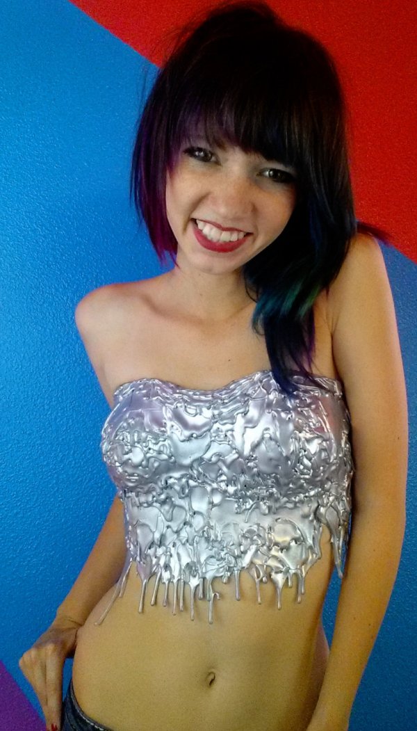 hot glue corset