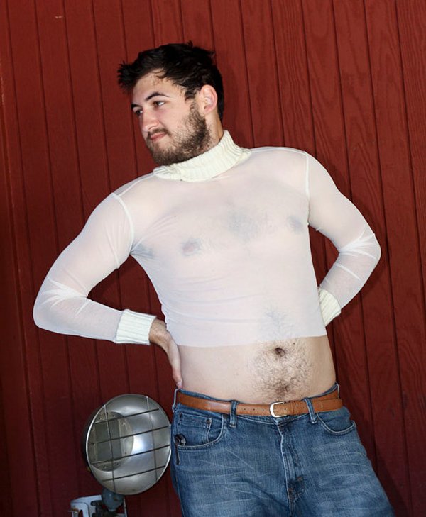 see through sweater