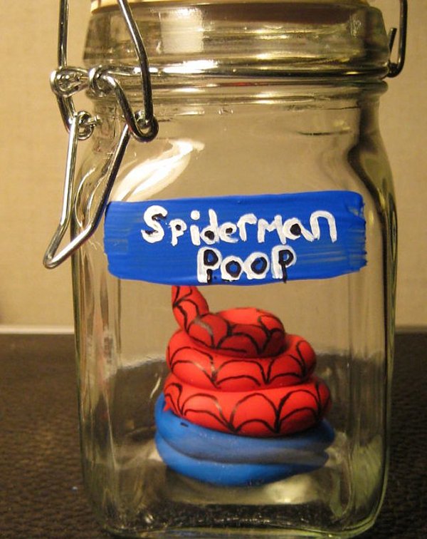 superhero poop