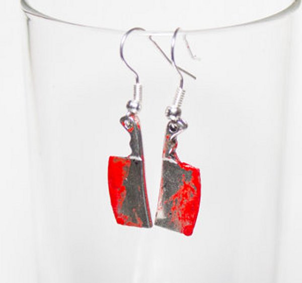 murder weapon earrings