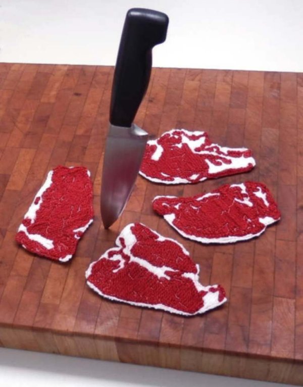 meat coasters