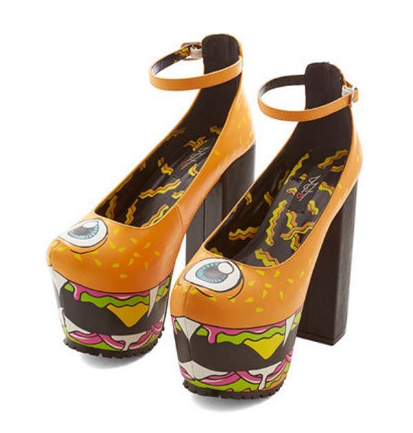 Flying Burger People Eater Heel
