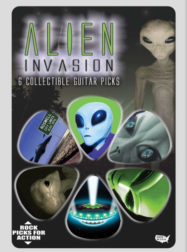 alien guitar picks
