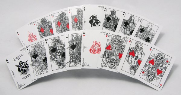 cthulu playing cards