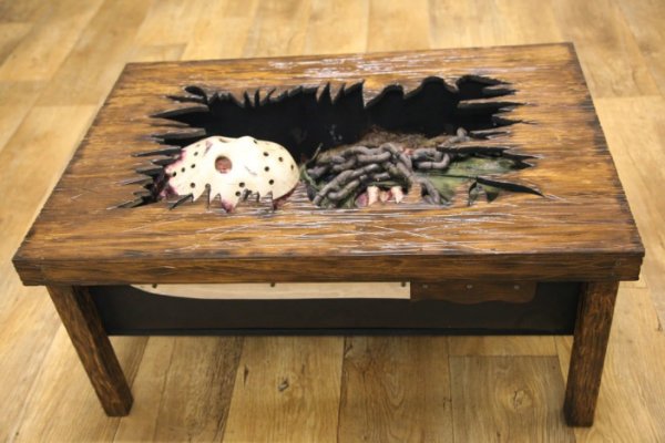jason voorhees coffee table