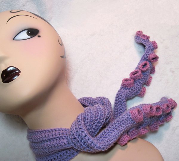 chinese takeout food tentacle scarf