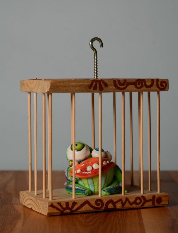 Freaky Monsters In Cages