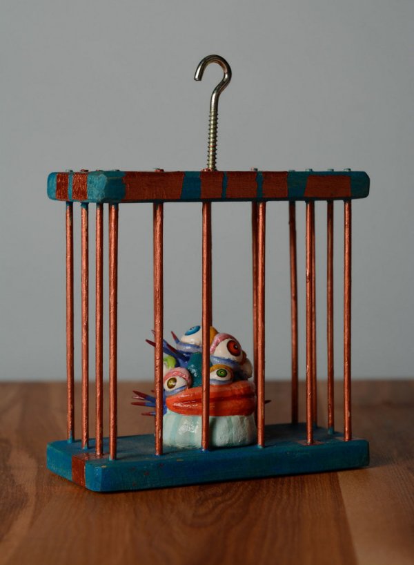Freaky Monsters In Cages