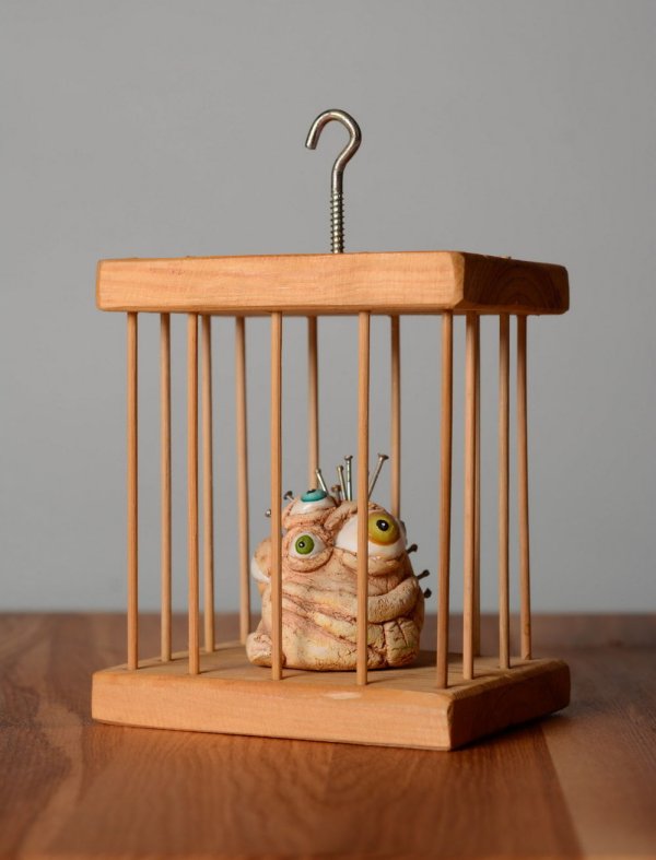 Freaky Monsters In Cages