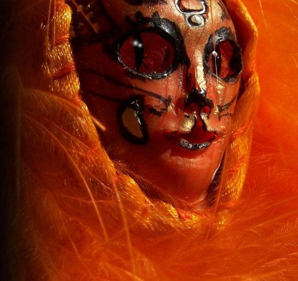 Crazy Halloween Cat Doll