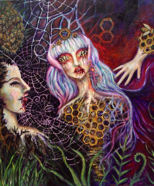 Ghost Of A Hive Painting
