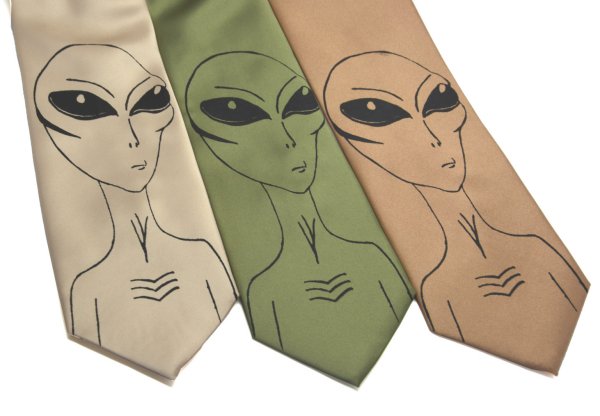 Alien Ties Dress For Alien Abduction Success