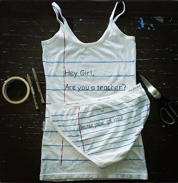 Custom Notebook Panties