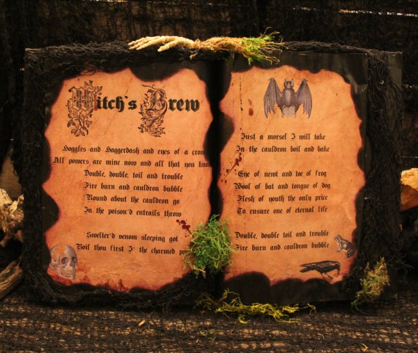 Halloween Spell Books