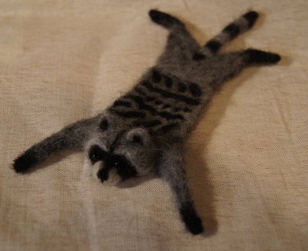Mini Roadkill Raccoon