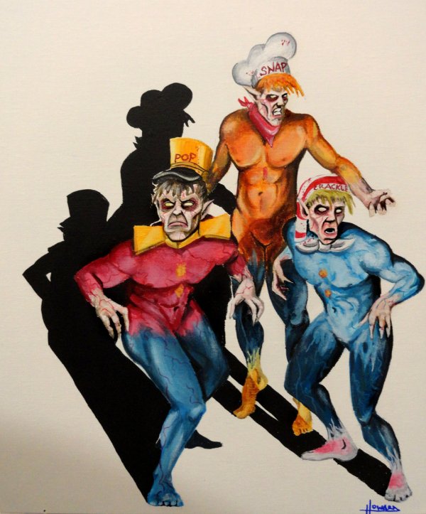 Scary Breakfast Cereal Monsters