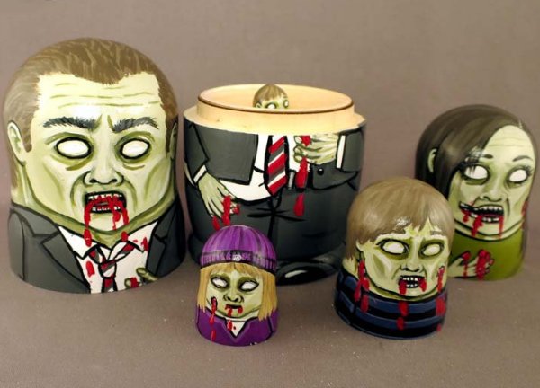 Zombie Nesting Dolls The Nesting Dead