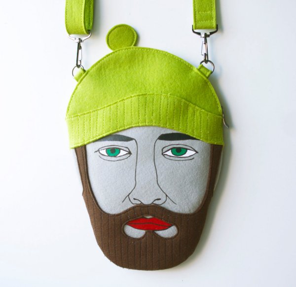 Hipster Head Bag
