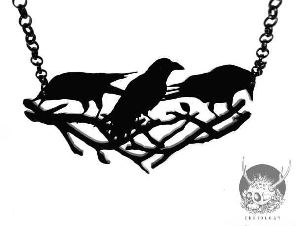Scary Laser Cut Necklaces