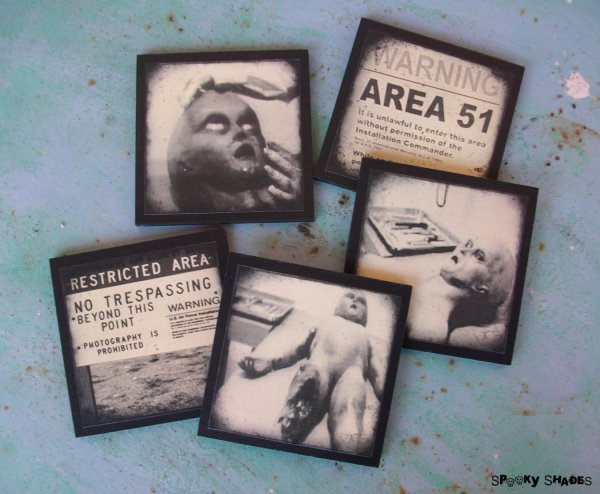 Area 51 Coasters The Truth Is Out There