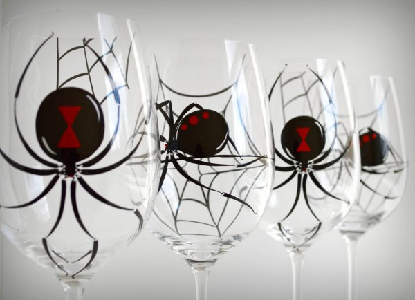 Black Widow Spider Glasses