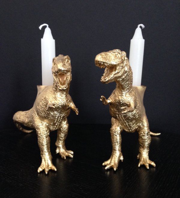 T-Rex Dinosaur Candlesticks