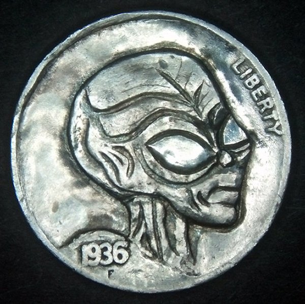 Creepy Cool Hobo Nickels