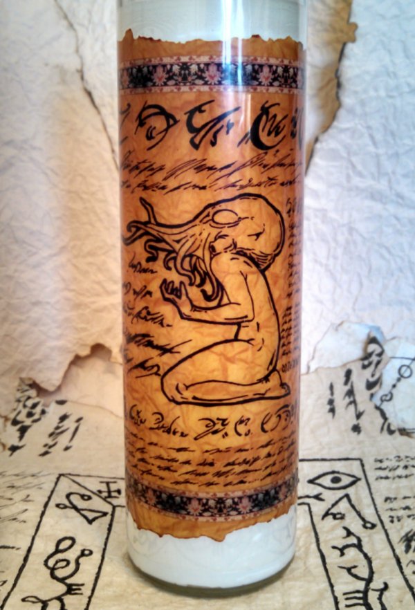 Necronomicon Prayer Candles