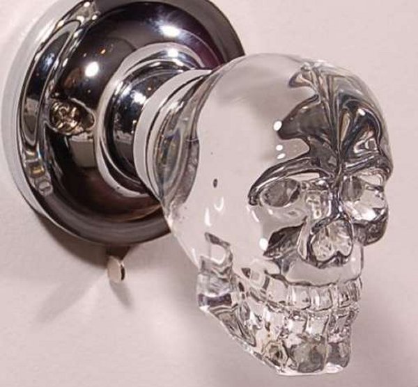 Skull Doorknob