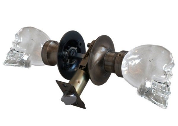 Skull Doorknob