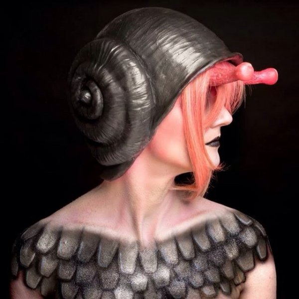 Snail Shell Helmet Will Make You Slow And Slimy