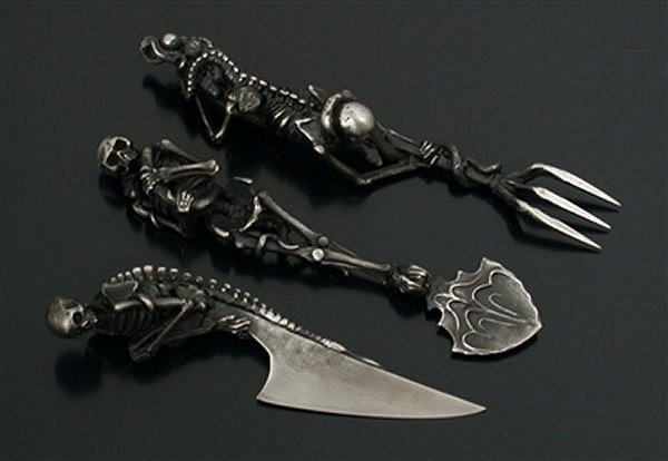 Amazing Skeleton Cutlery