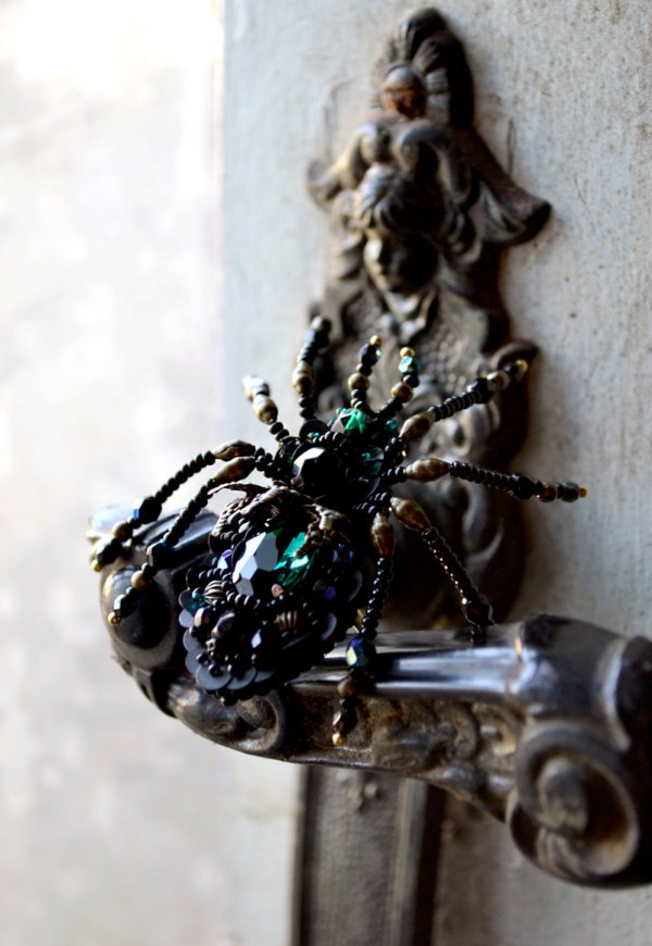 Giant Spider Statement Ring