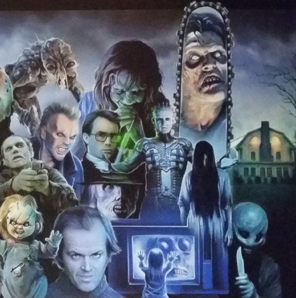 Horror Movie Killers Poster