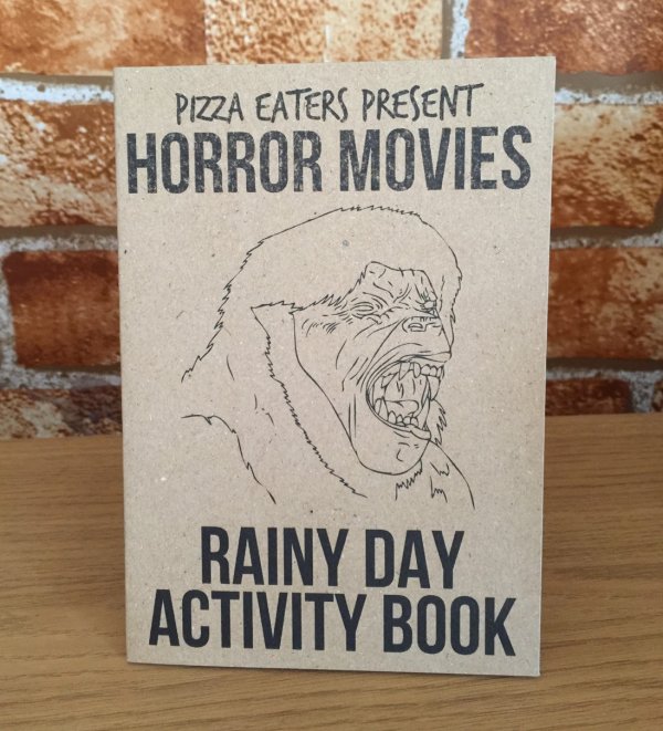 Horror Movies Rainy Day Activity and Coloring Book