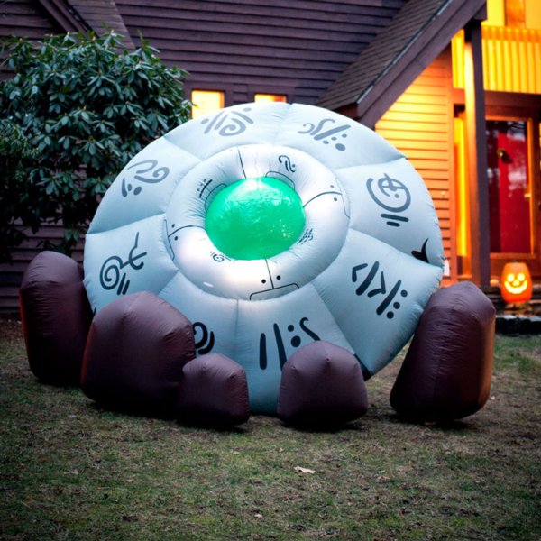 Inflatable Crashed UFO