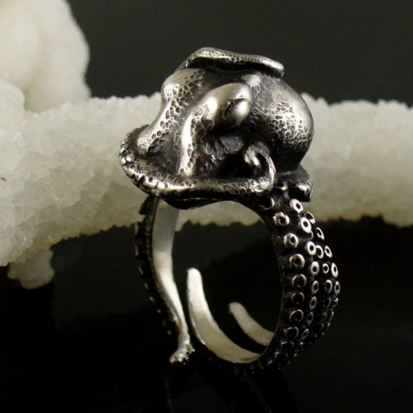 Kraken Octopus Ring