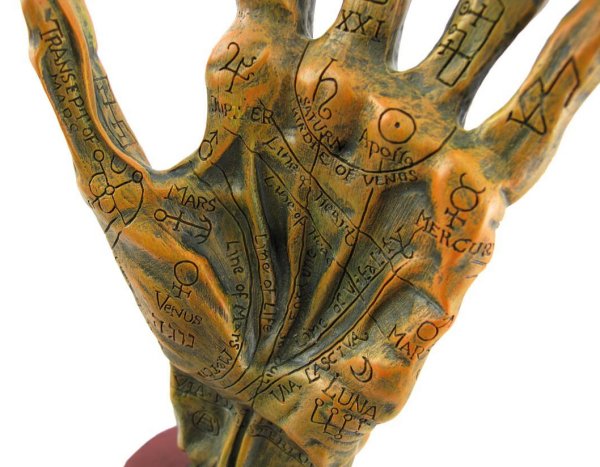 Mummified Palmistry Hand