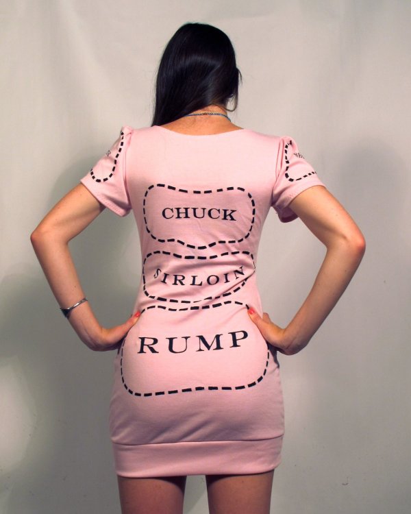 Nice Rump Roast - Pink Meat Cuts Dress