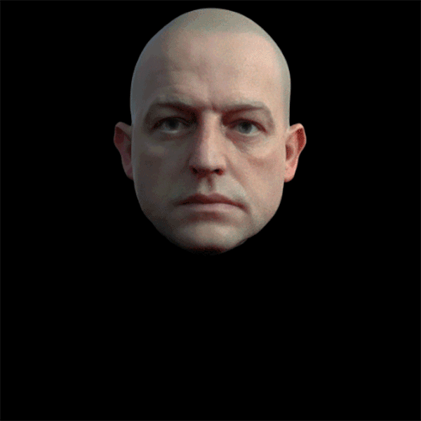 Nightmare Fuel - Creepy Human Head GIFs
