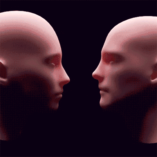 Nightmare Fuel - Creepy Human Head GIFs