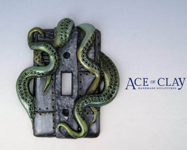 Octopus Tentacles Light Switch Covers