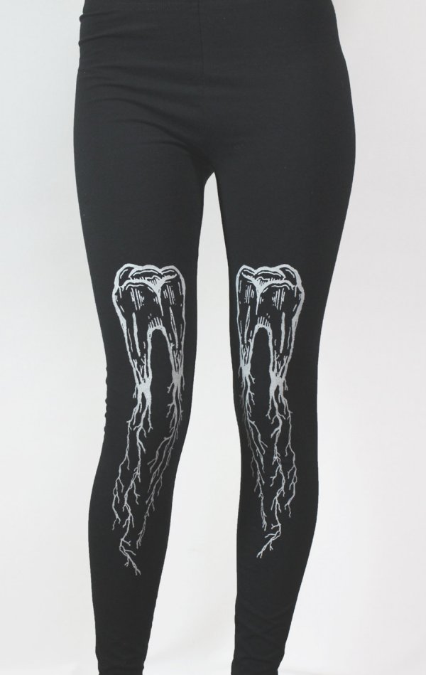 Teeth Leggings - Your Roots Are Showing!