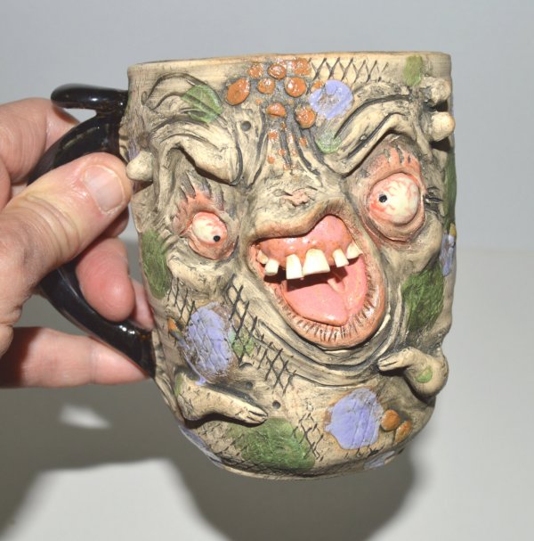 Zombie and Ugly Face Mugs