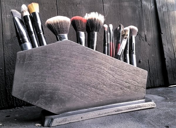 Coffin Makeup Brush Holder