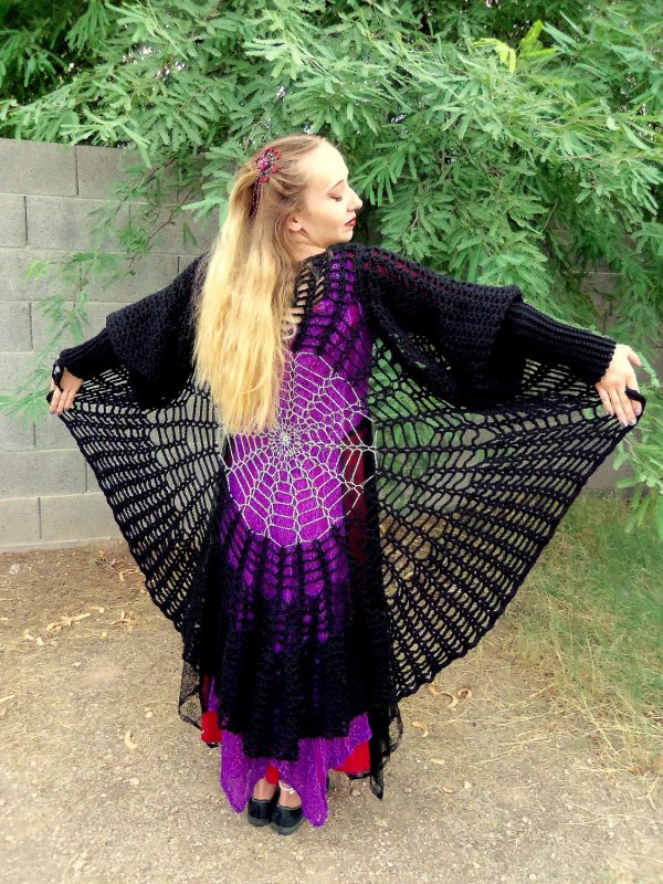Spiderweb Mandala Vest