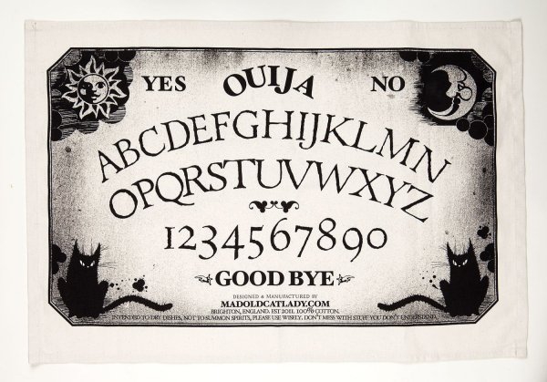 Ouija Board Tea-Towel