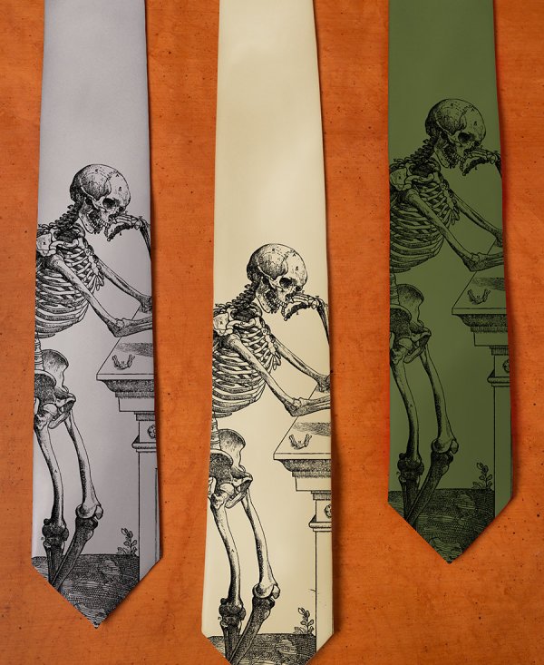 Men's Skeleton Ties