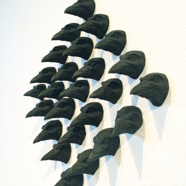 Flock Of Ravens For Your Wall